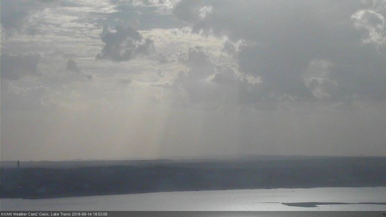 Lake Travis webcam, August 14, 2018 5:55 PM CT