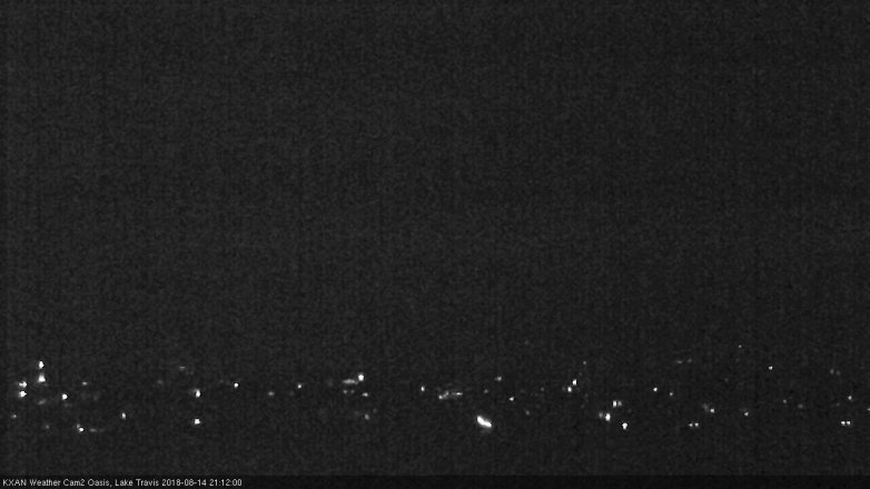 Lake Travis webcam, August 14, 2018 8:15 PM CT
