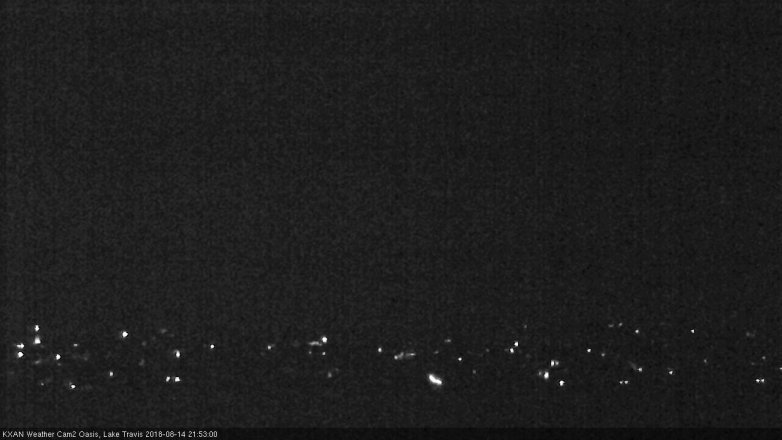 Lake Travis webcam, August 14, 2018 8:55 PM CT