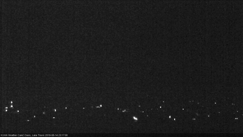 Lake Travis webcam, August 14, 2018 10:20 PM CT