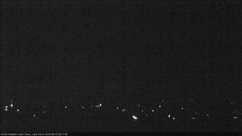 Lake Travis webcam, August 14, 2018 11:20 PM CT