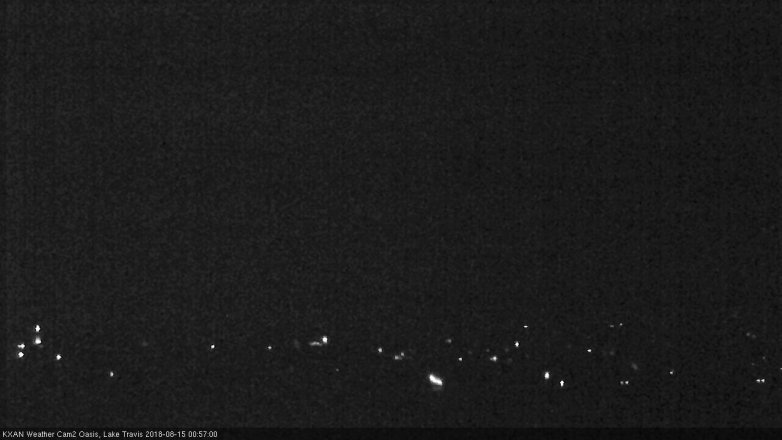 Lake Travis webcam, August 14, 2018 12:00 AM CT