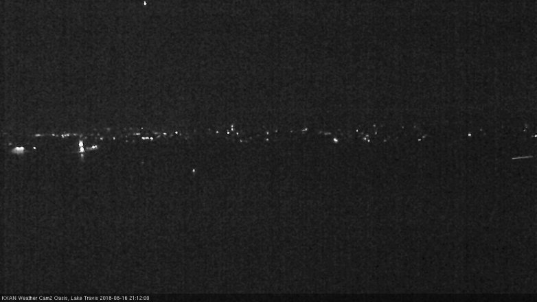 Lake Travis webcam, August 16, 2018 8:15 PM CT