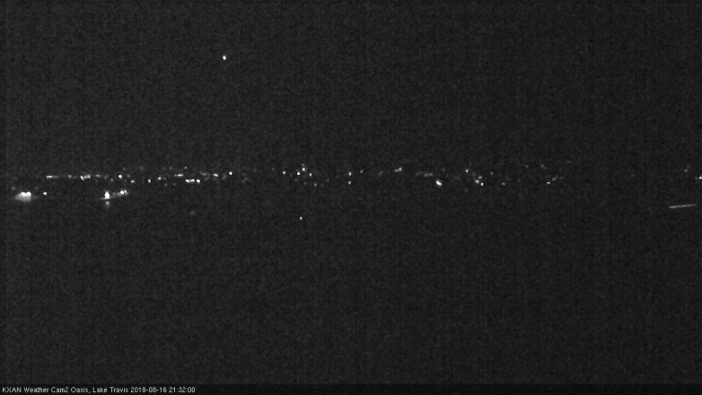 Lake Travis webcam, August 16, 2018 8:35 PM CT
