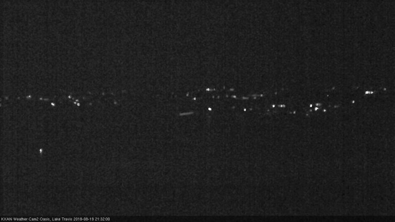 Lake Travis webcam, August 19, 2018 8:35 PM CT