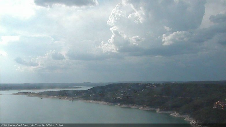 Lake Travis webcam, August 20, 2018 4:25 PM CT