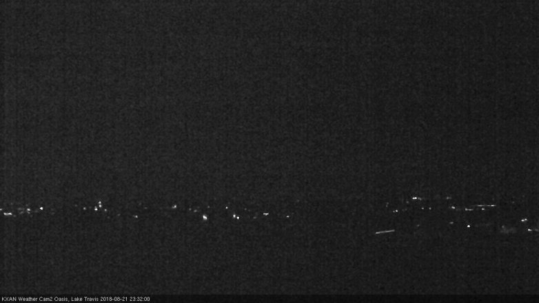 Lake Travis webcam, August 21, 2018 10:35 PM CT