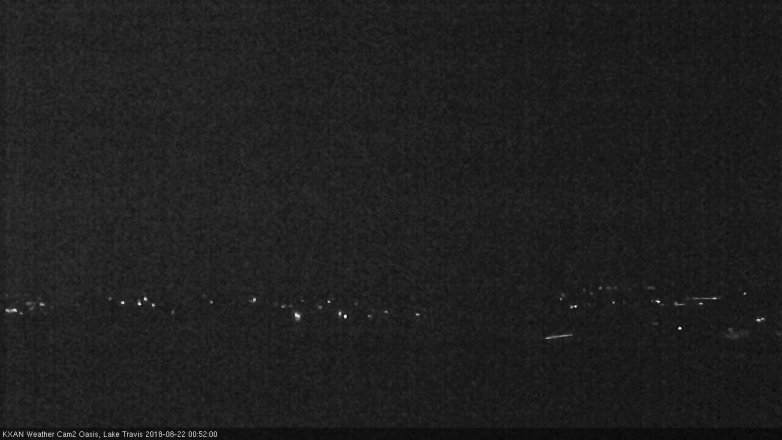 Lake Travis webcam, August 21, 2018 11:55 PM CT
