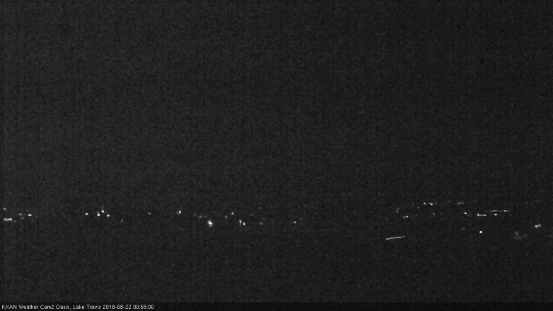 Lake Travis webcam, August 21, 2018 12:00 AM CT