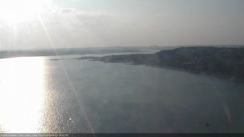 Lake Travis webcam, August 23, 2018 5:35 PM CT