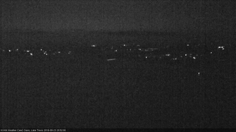 Lake Travis webcam, August 23, 2018 7:55 PM CT
