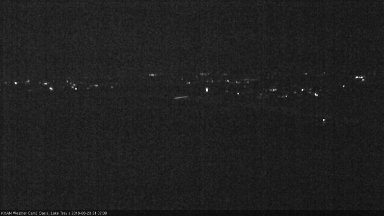 Lake Travis webcam, August 23, 2018 8:10 PM CT