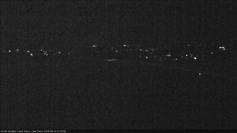 Lake Travis webcam, August 23, 2018 8:35 PM CT