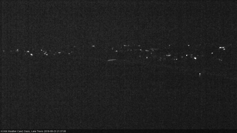 Lake Travis webcam, August 23, 2018 8:40 PM CT