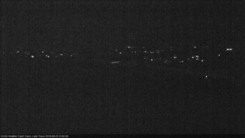 Lake Travis webcam, August 23, 2018 10:05 PM CT