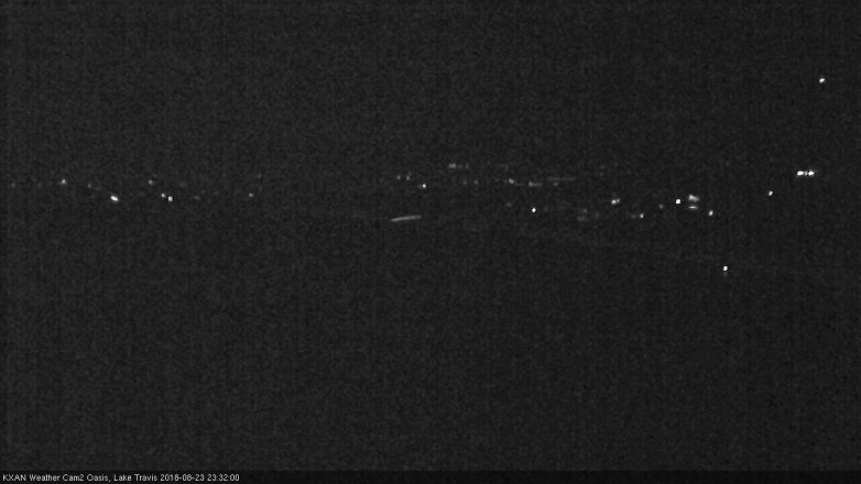 Lake Travis webcam, August 23, 2018 10:35 PM CT