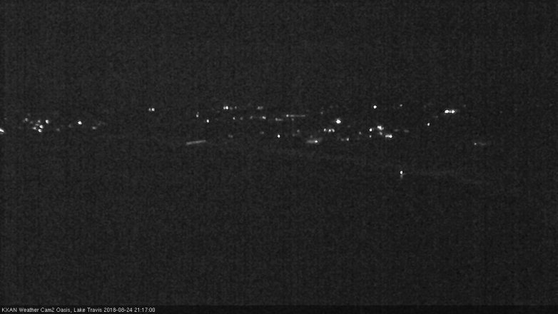 Lake Travis webcam, August 24, 2018 8:20 PM CT