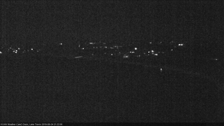 Lake Travis webcam, August 24, 2018 8:25 PM CT