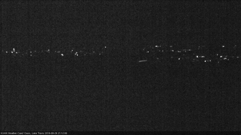 Lake Travis webcam, August 26, 2018 8:15 PM CT