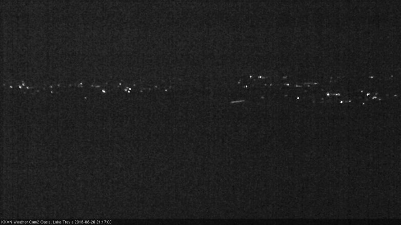 Lake Travis webcam, August 26, 2018 8:20 PM CT