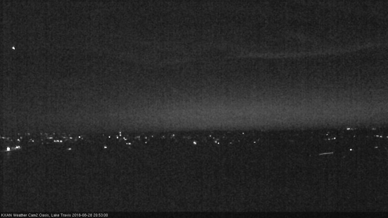 Lake Travis webcam, August 28, 2018 7:55 PM CT