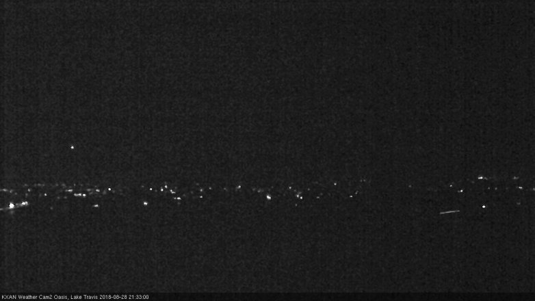 Lake Travis webcam, August 28, 2018 8:35 PM CT