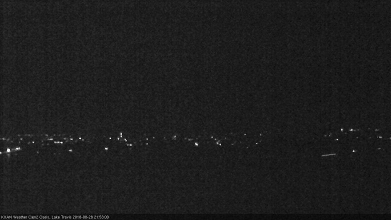 Lake Travis webcam, August 28, 2018 8:55 PM CT
