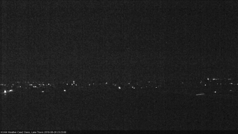 Lake Travis webcam, August 28, 2018 10:25 PM CT