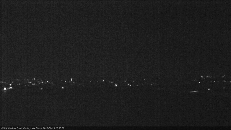 Lake Travis webcam, August 28, 2018 10:35 PM CT