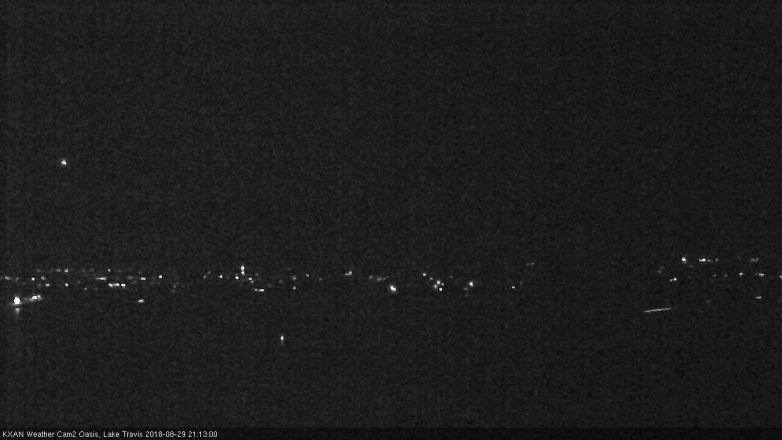 Lake Travis webcam, August 29, 2018 8:15 PM CT