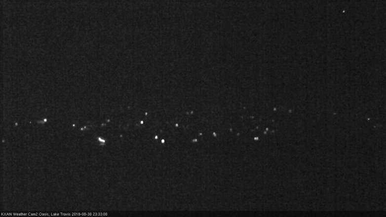 Lake Travis webcam, August 30, 2018 10:35 PM CT