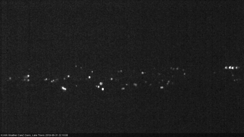 Lake Travis webcam, August 31, 2018 9:20 PM CT