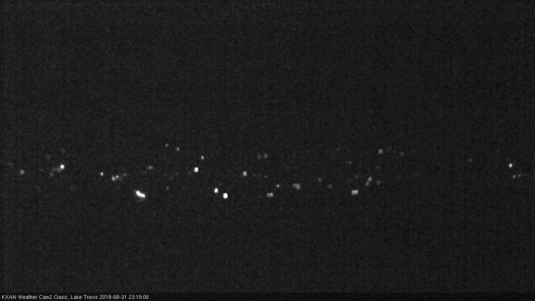 Lake Travis webcam, August 31, 2018 10:20 PM CT