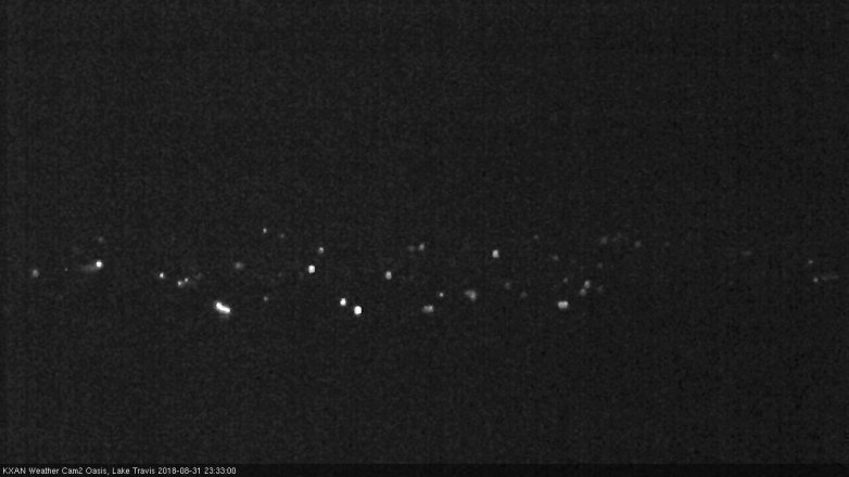 Lake Travis webcam, August 31, 2018 10:35 PM CT