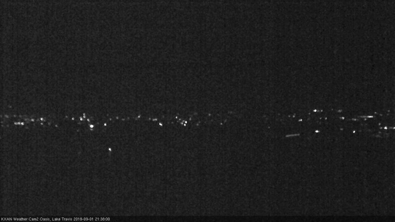 Lake Travis webcam, September 1, 2018 8:40 PM CT