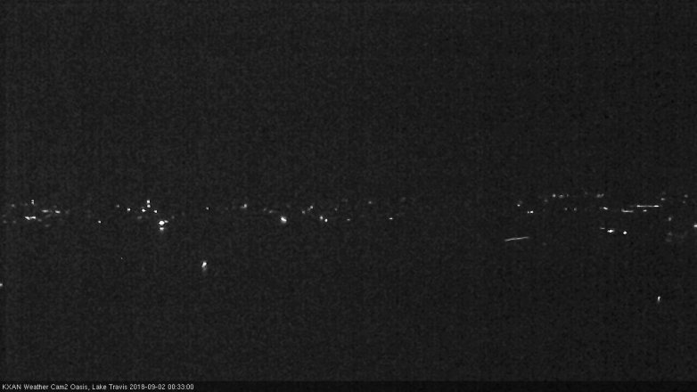 Lake Travis webcam, September 1, 2018 11:35 PM CT