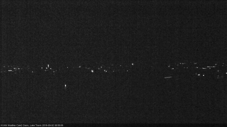 Lake Travis webcam, September 1, 2018 12:00 AM CT