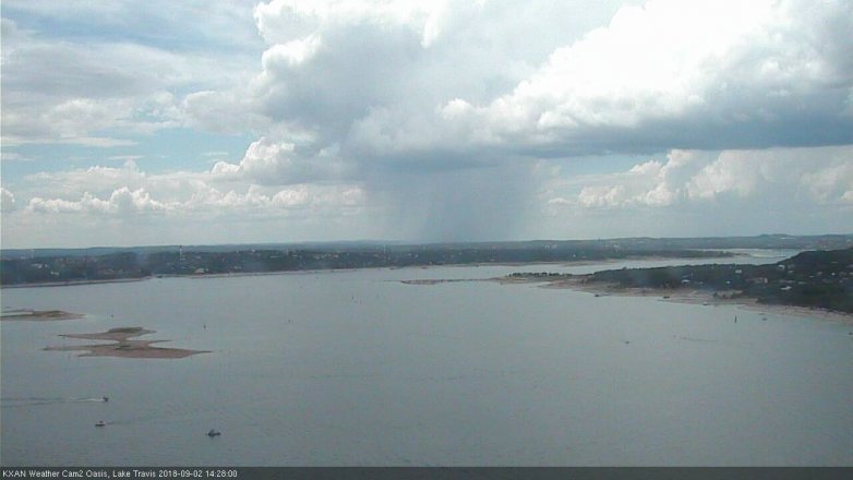 Lake Travis webcam, September 2, 2018 1:30 PM CT