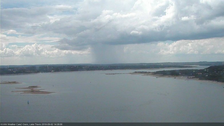 Lake Travis webcam, September 2, 2018 1:40 PM CT