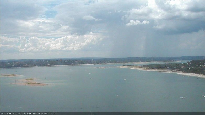 Lake Travis webcam, September 2, 2018 2:10 PM CT