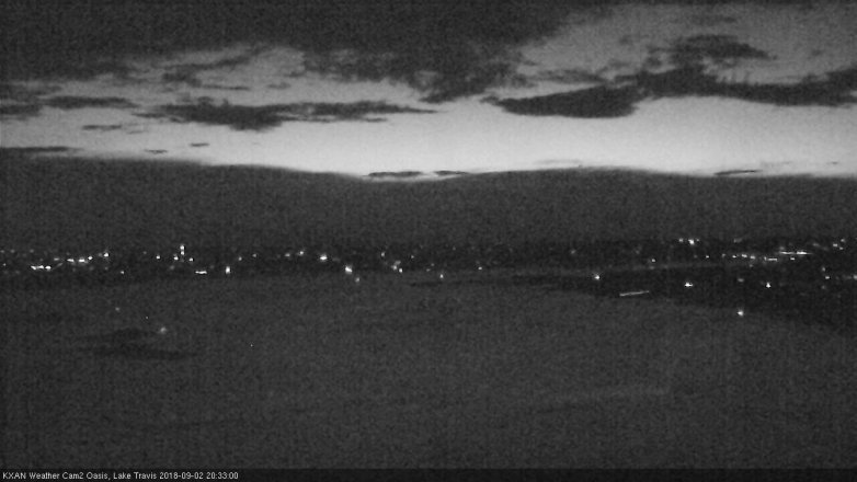 Lake Travis webcam, September 2, 2018 7:35 PM CT