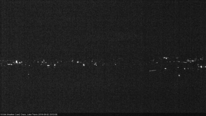Lake Travis webcam, September 2, 2018 7:55 PM CT