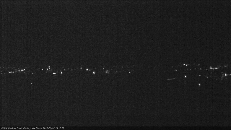 Lake Travis webcam, September 2, 2018 8:20 PM CT