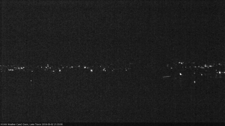 Lake Travis webcam, September 2, 2018 8:35 PM CT