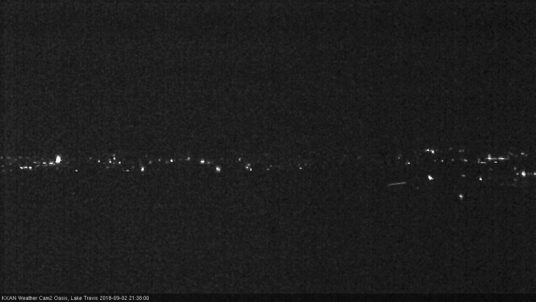 Lake Travis webcam, September 2, 2018 8:40 PM CT