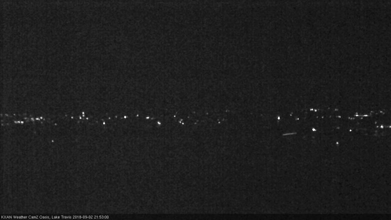 Lake Travis webcam, September 2, 2018 8:55 PM CT