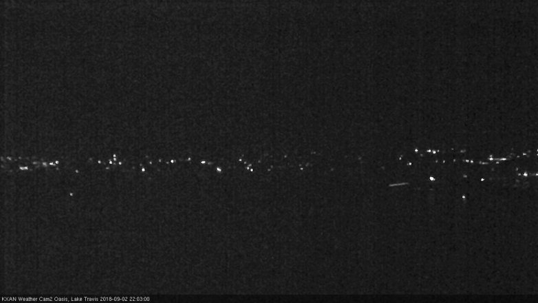 Lake Travis webcam, September 2, 2018 9:05 PM CT