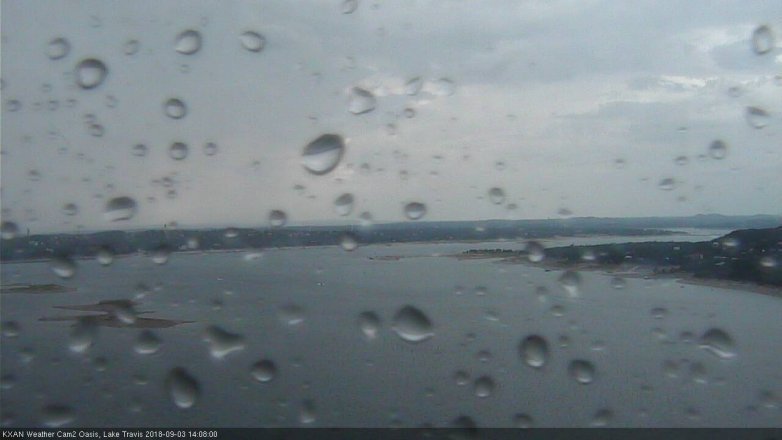 Lake Travis webcam, September 3, 2018 1:10 PM CT