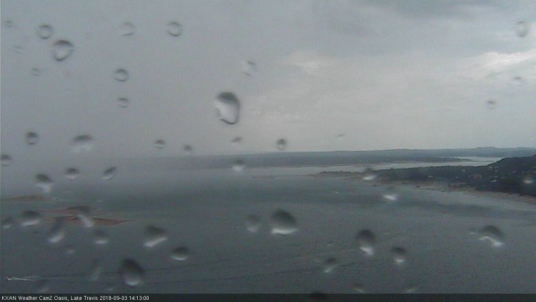Lake Travis webcam, September 3, 2018 1:15 PM CT