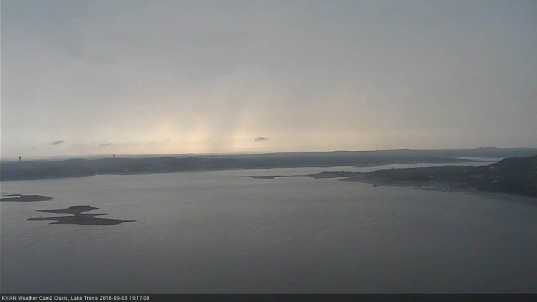Lake Travis webcam, September 3, 2018 6:20 PM CT
